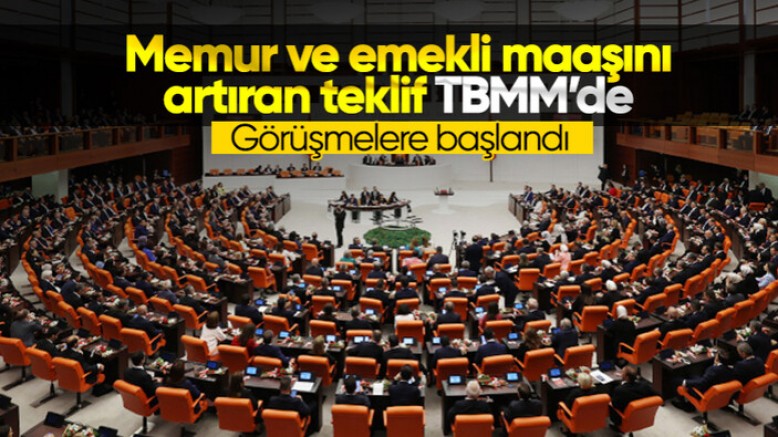 Memur ve Emekliye Maaş Müjdesi TBMM’de…