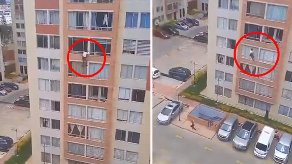 Kolombiya’da deprem nedeniyle 7’nci kattan atlayan kadın hayatını kaybetti