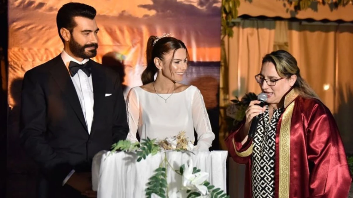 Başarılı Oyuncu Murat Ünalmış, 3 yıllık aşkı Nutiye Akar ile dünyaevine girdi