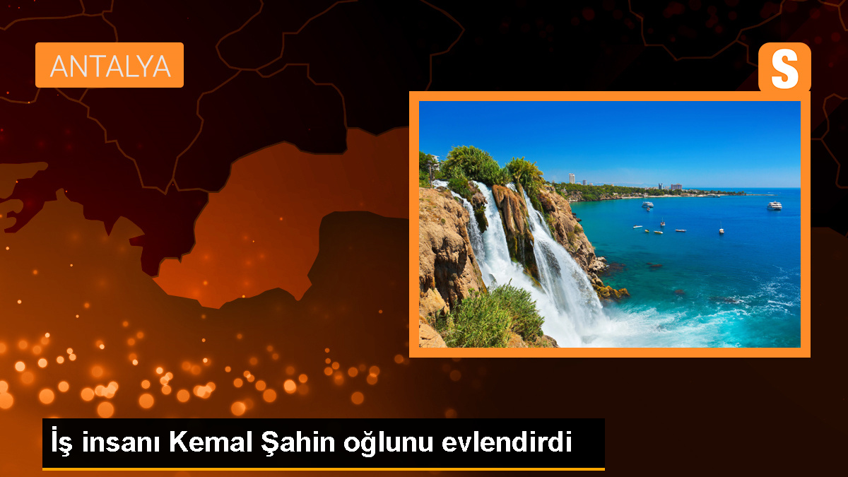 Şahinler Holding Yönetim Kurulu Başkanı Kemal Şahin’in oğlu Deniz Şahin ile Naz Ünal evlendi