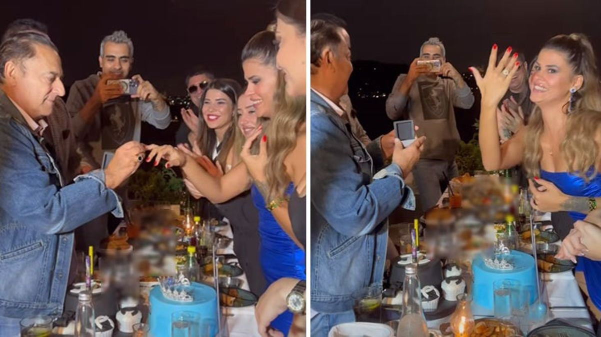 Mehmet Ali Erbil, 40 yaş küçük sevgilisine evlilik teklifi etti