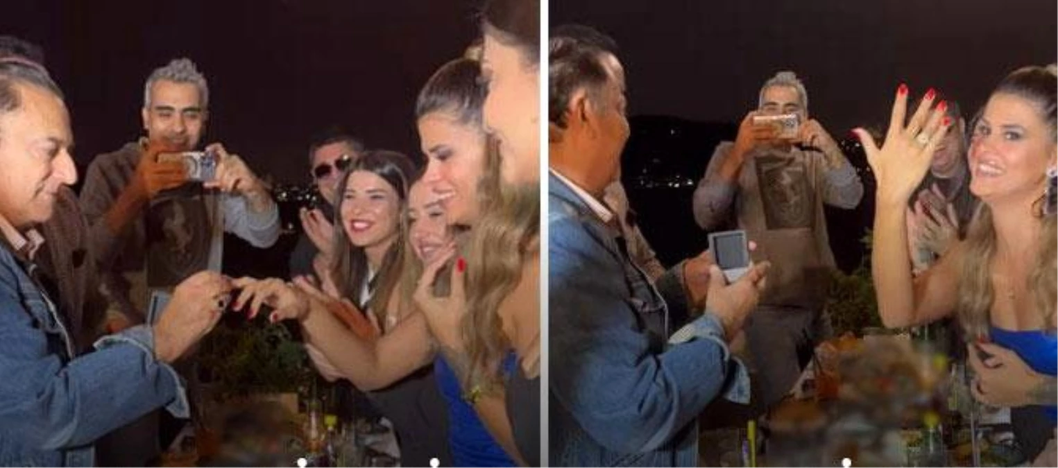 Mehmet Ali Erbil, 40 yaş küçük sevgilisine evlilik teklifi etti