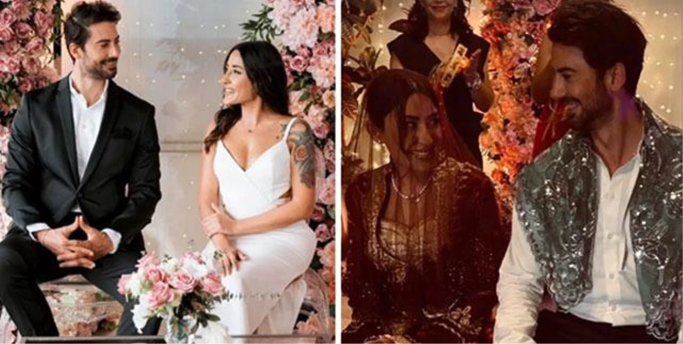 Melek Mosso ve Serkan Sağdıç Nişanlandı