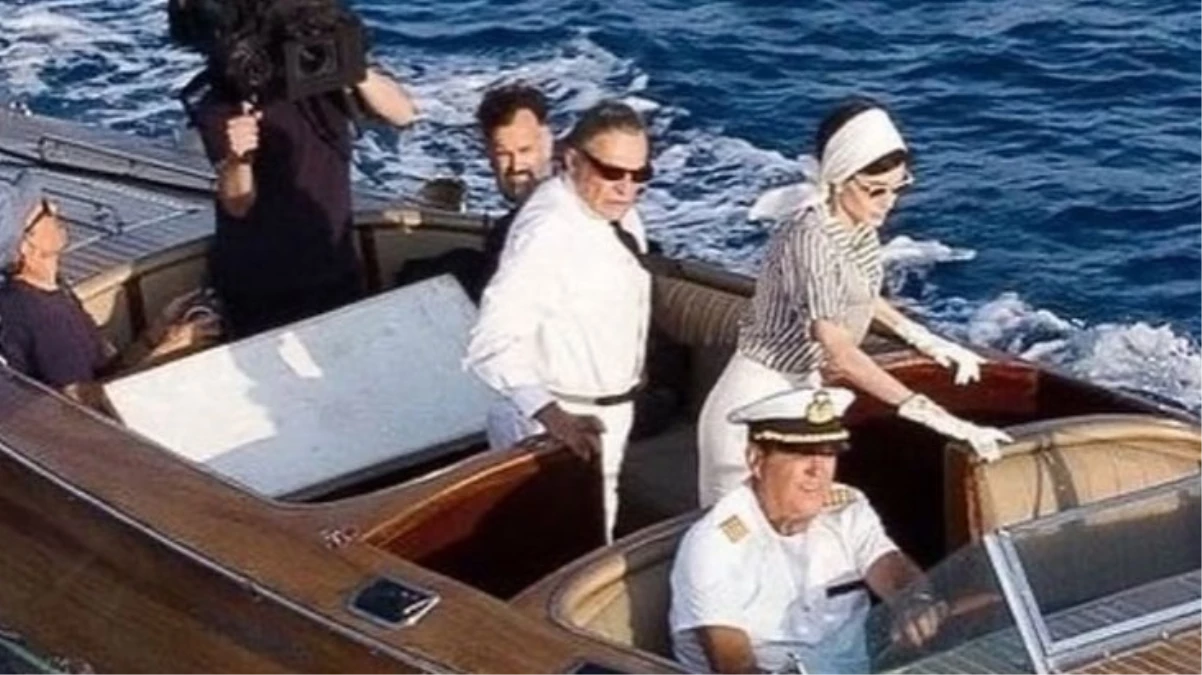 Haluk Bilginer ile Angelina Jolie’nin başrol olduğu Maria filminin setinden ilk kareler