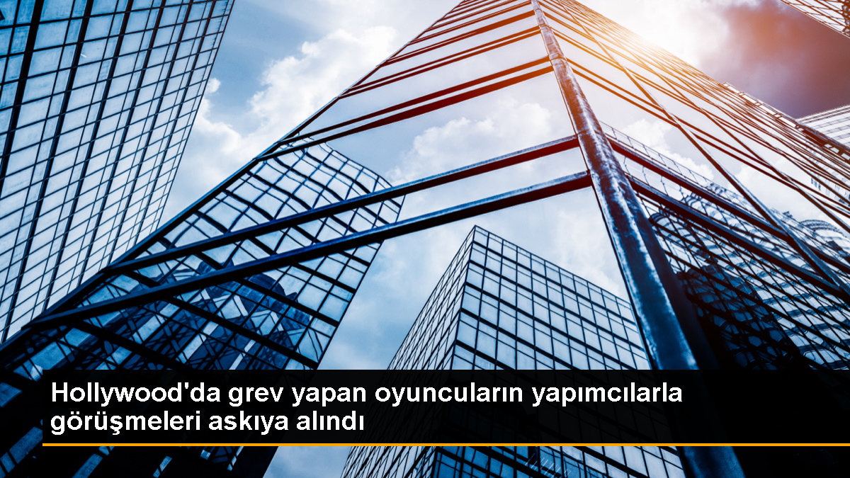 ABD’de Beyaz Perde Aktörleri Derneği (SAG) ve Amerikan Televizyon, Radyo Sanatçılarının (AFTRA) Grevi Askıya Alındı
