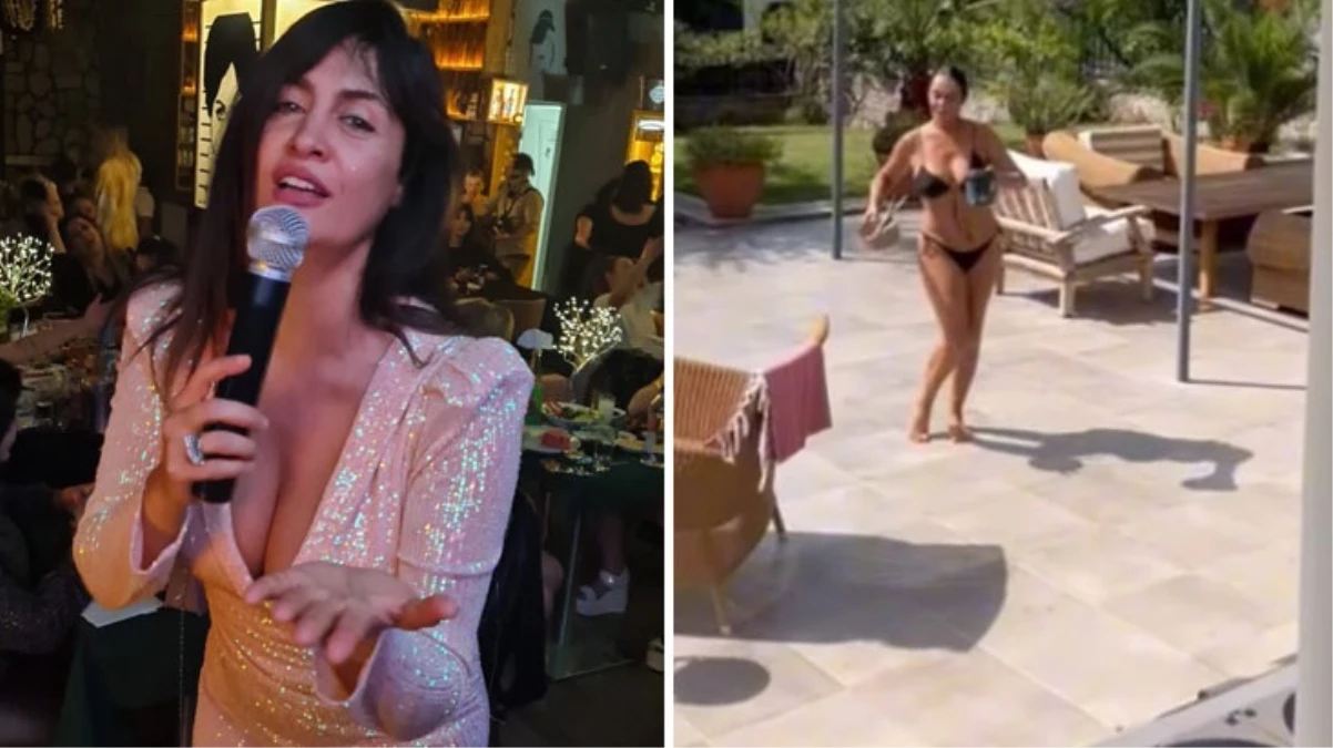 Hülya Avşar bikiniyle dans edip yaza veda etti, Tuğba Ekinci’den yorum gecikmedi