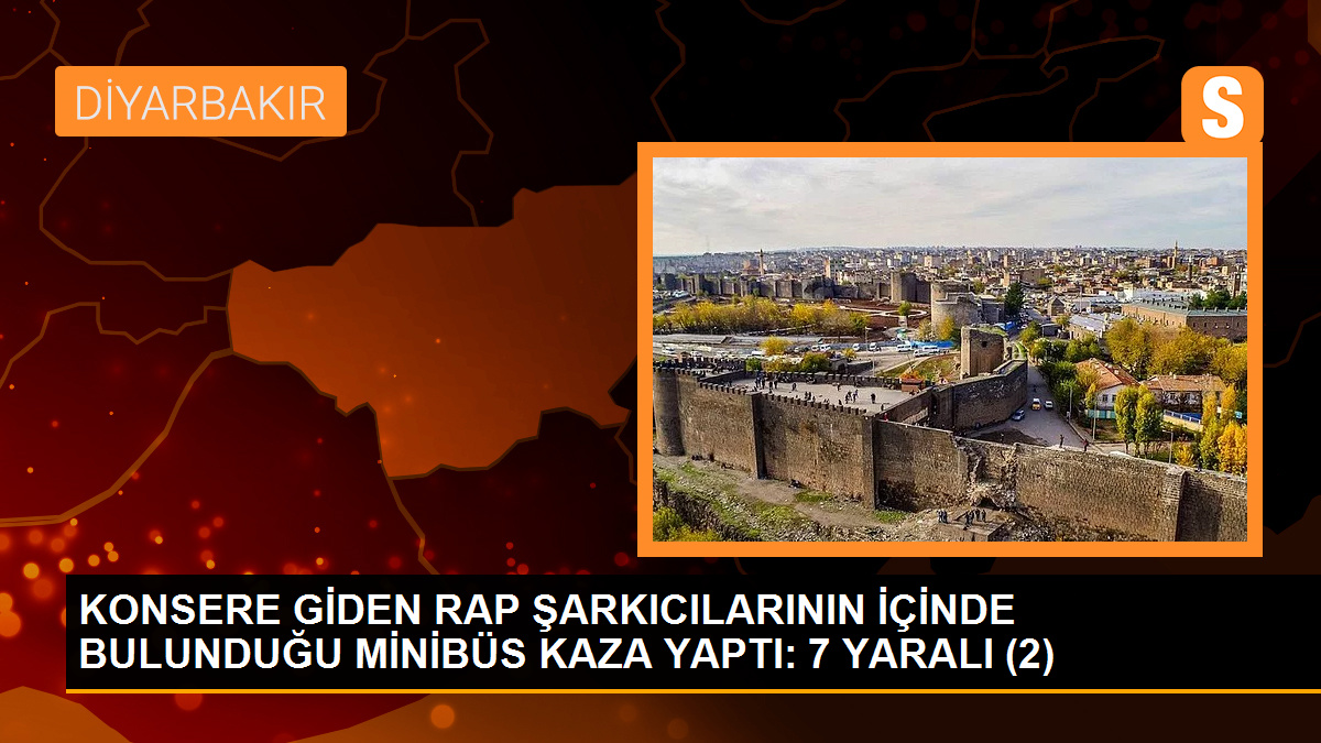 Rap şarkıcıları Canbay ve Wolker’in bulunduğu minibüs kazası