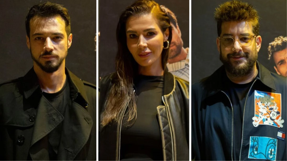 Oyuncu Hakan Kurtaş’ın tek kişilik oyunu sergilendi, ünlü isimler geceye akın etti