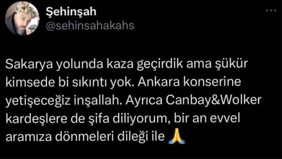 Ünlü rap sanatçısı Ufuk Yıkılmaz, Sakarya’da kaza geçirdi