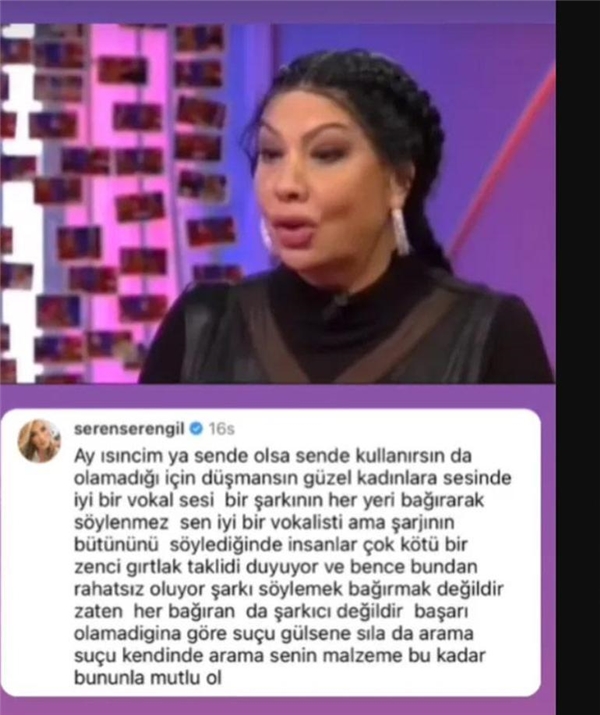 Seren Serengil... IŞIN KARACA'YA 'ÇİRKİN' GÖNDERMESİ!