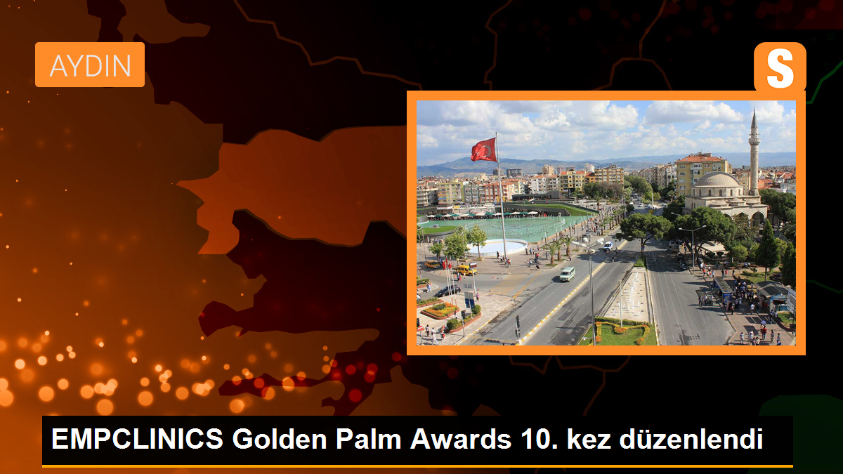 EMPCLINICS Golden Palm Awards’ta birçok isim ödül aldı
