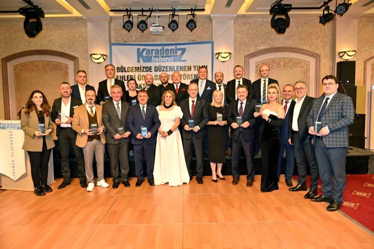 Karadeniz Haberci Dergisi’nin ‘Yılın En’leri’ ödül töreni gerçekleştirildi