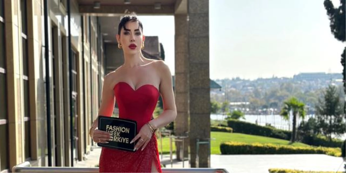 Karadağ’ın güzelliklerine hayran kalan model, Karadağ’dan oturum aldı