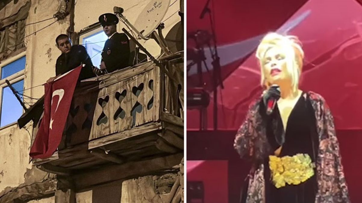 12 şehidimizin acı haberini sahnede alan Ajda Pekkan konserini yavaşlattı