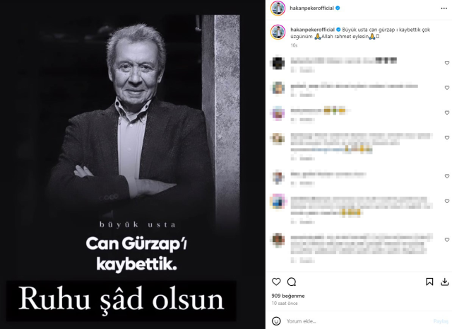 Oyuncu Can Gürzap'ın ölümü sanat dünyasını yasa boğdu