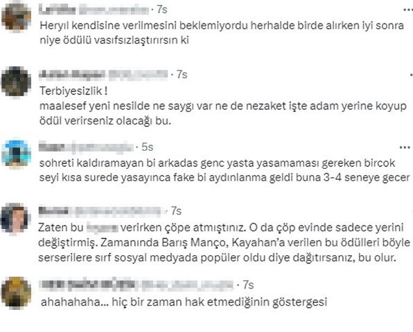 Altın Kelebek'te ödül alamayan Reynmen, eski ödülünü çöpe attı