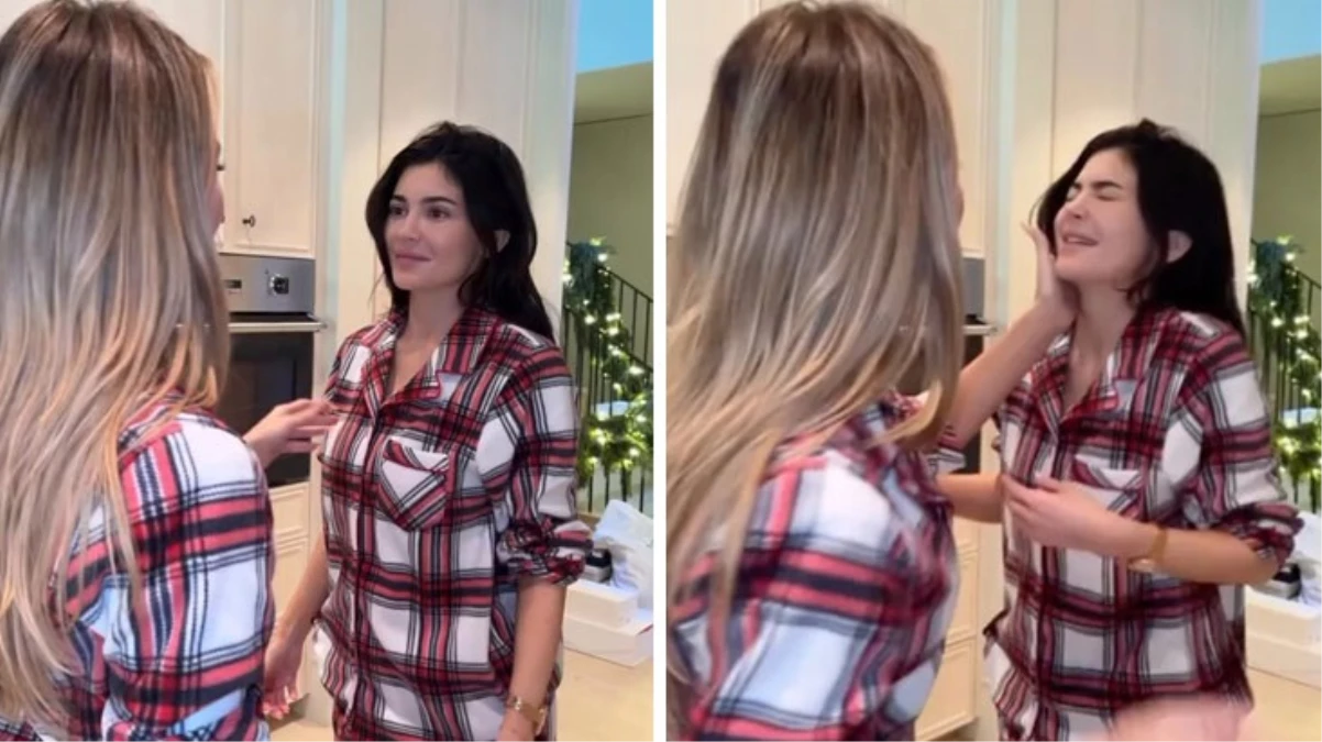 Khloe Kardashian, kız kardeşi Kylie Jenner’a tokat attı