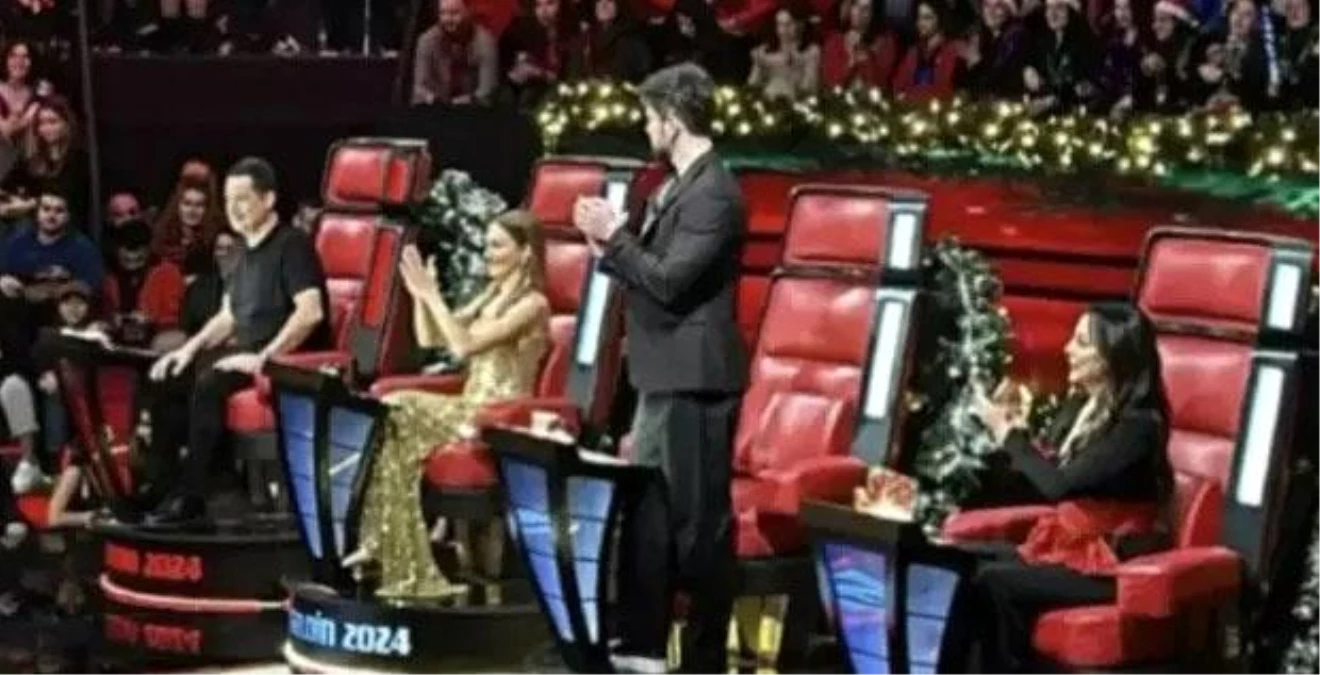 O Ses Türkiye Yılbaşı Özel programından ilk kareler geldi! Gözler Hadise’yi aradı