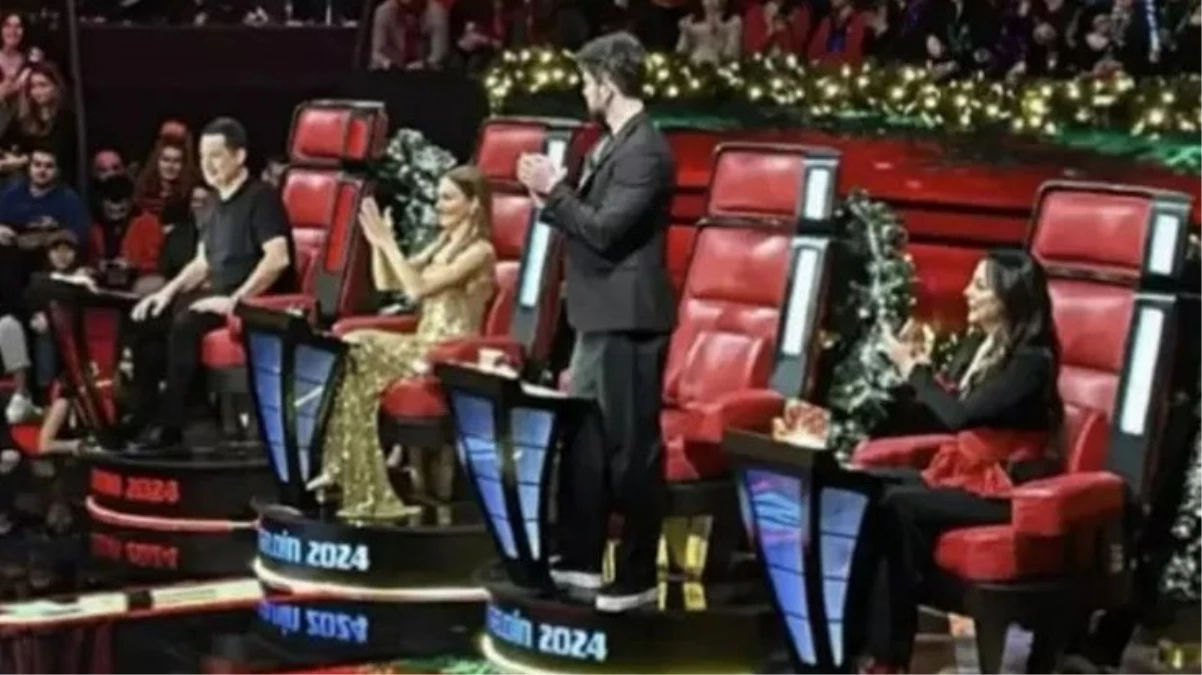 O Ses Türkiye Yılbaşı Özel Programı Renkli Karelerle Başladı