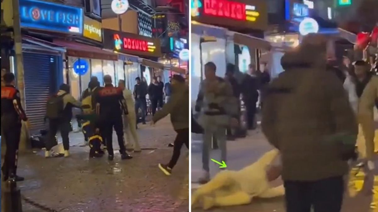 Tutuklanan Atilla Taş’ın polisle kavga ettiği anların görüntüsü ortaya çıktı
