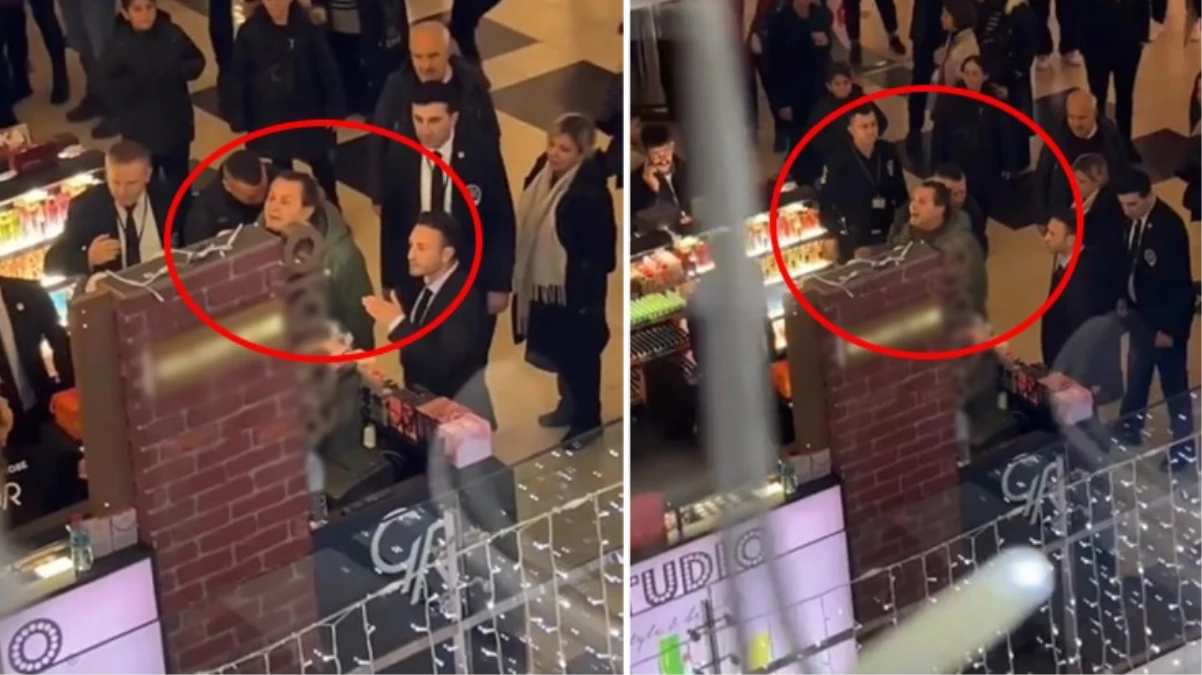 Ünlü sunucu Armağan Çağlayan, çekim için gittiği AVM’de çalışanlarla tartıştı