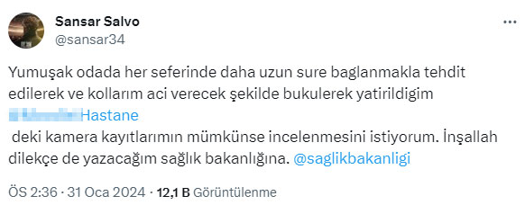 İntihar teşebbüsünde bulunmuştu! Ünlü rapçi Sansar Salvo ailesini Adalet Bakanlığı'na şikayet etti