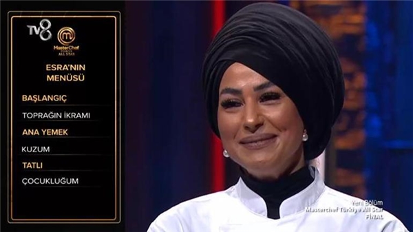 Masterchef Türkiye All Star Şampiyonu Esra Tokelli Oldu