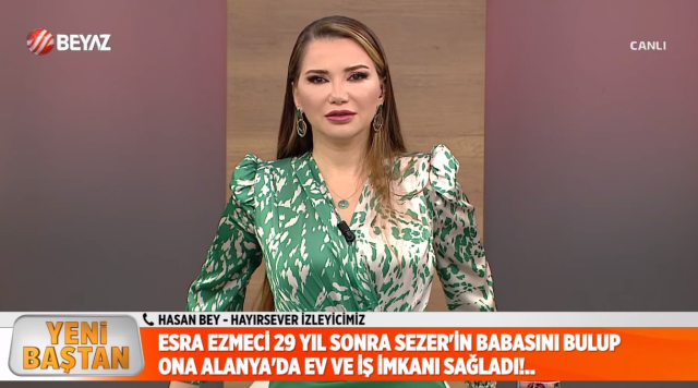 Hayırsever izleyici, Esra Ezmeci'nin programına 16 milyon değerindeki 8 kilo altın bağışladı