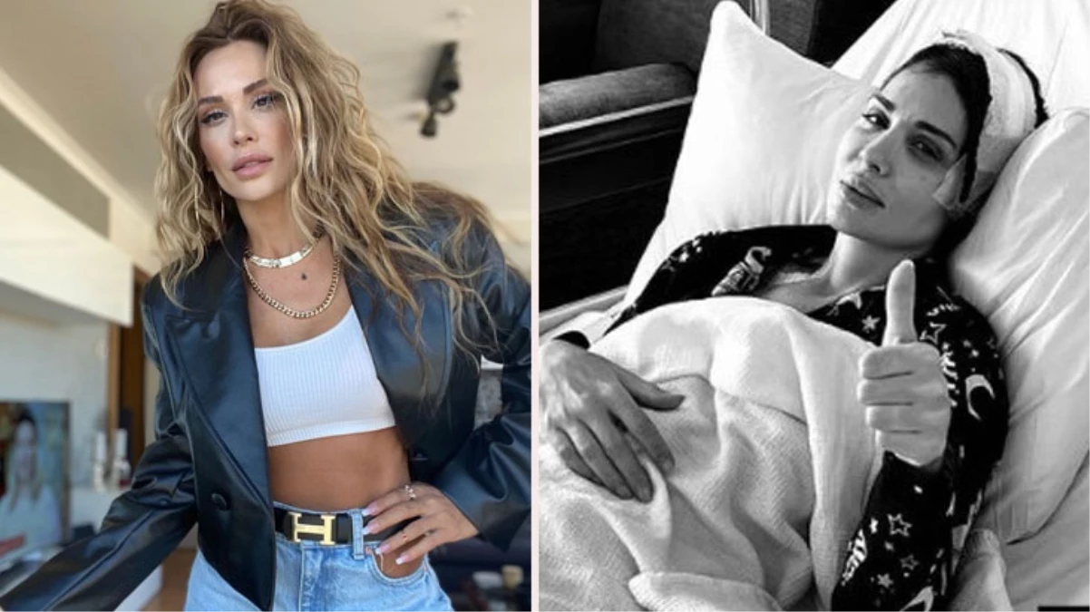 Beynindeki tümör sebebiyle acil ameliyata alınan şarkıcı Şimal’den ilk fotoğraf geldi