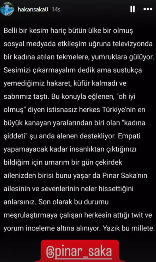 Survivor'da Sema'dan dayak yiyen Pınar'ın eşi ve kardeşi açtı ağzını yumdu gözünü