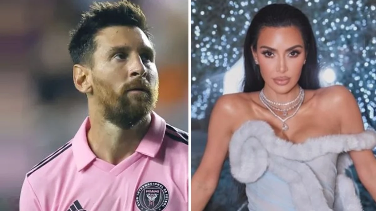 Kim Kardashian Messi’yi paylaşmaya doyamadı: Bir rüyayı yaşıyor
