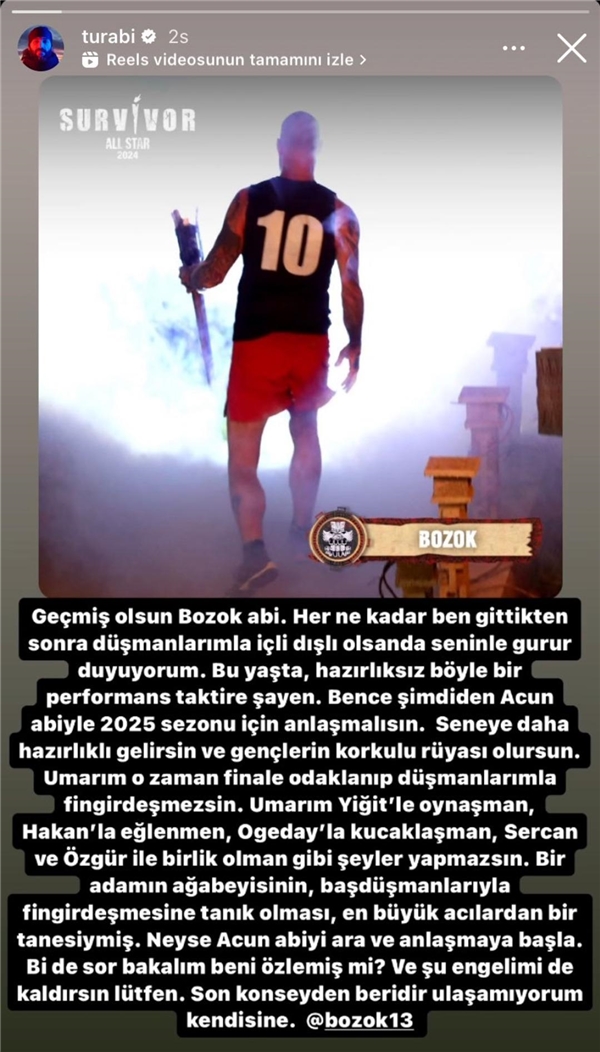 Survivor All Star'ın en iddialı isimlerinden Turbo Turabi yarışmayı bıraktı