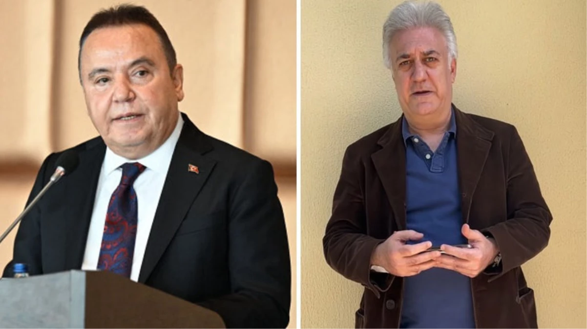 Antalya’daki kültür merkezinin bakımsızlığı olay çıkardı! Muhittin Böcek ve Tamer Karadağlı birbirine girdi