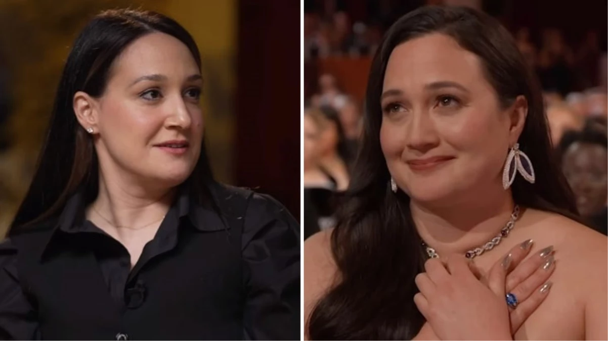 Benzerliğin de bu kadarı! Oscar’a katılan Lily Gladstone’u görenler Gupse Özay zannetti