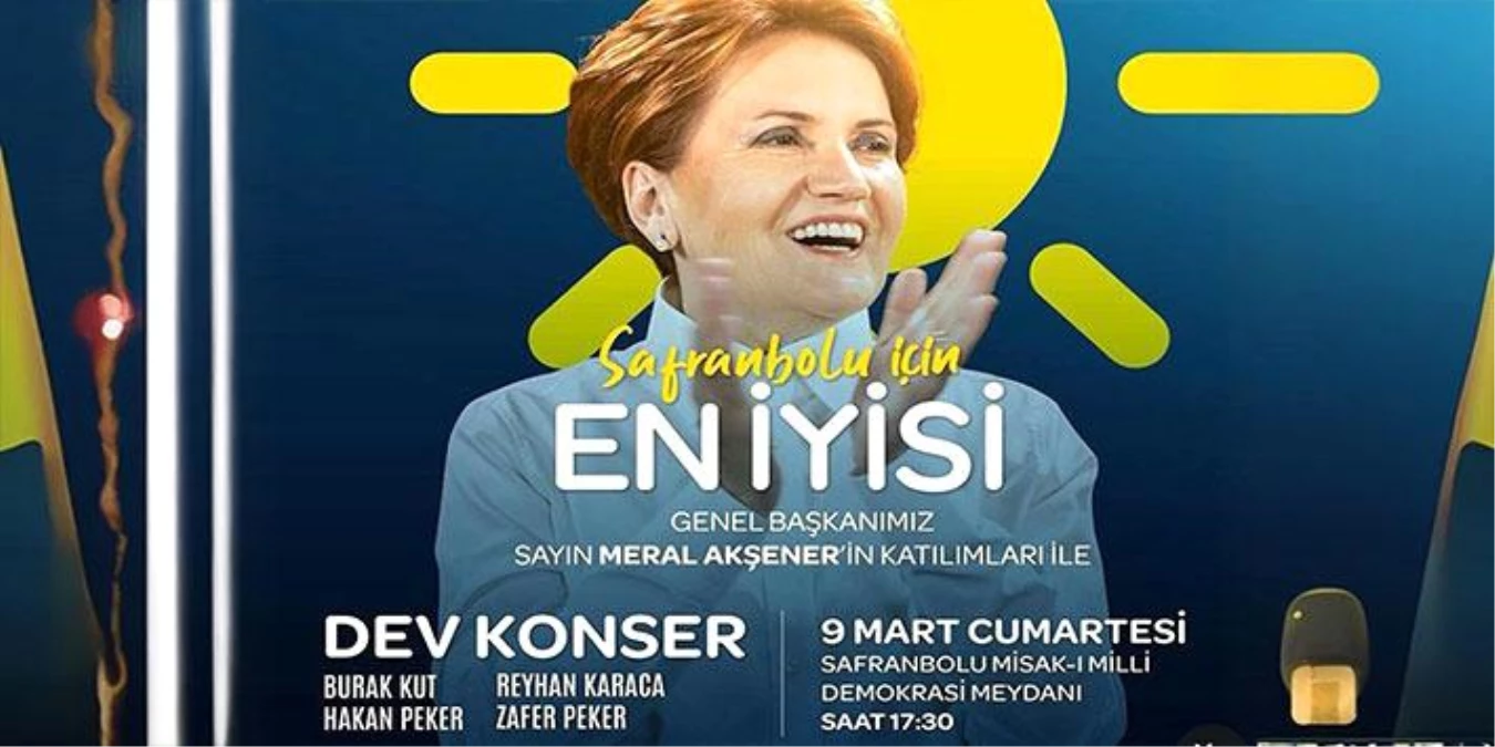Hakan Peker, İyi Parti Genel Başkanı Meral Akşener’i konserine davet etti