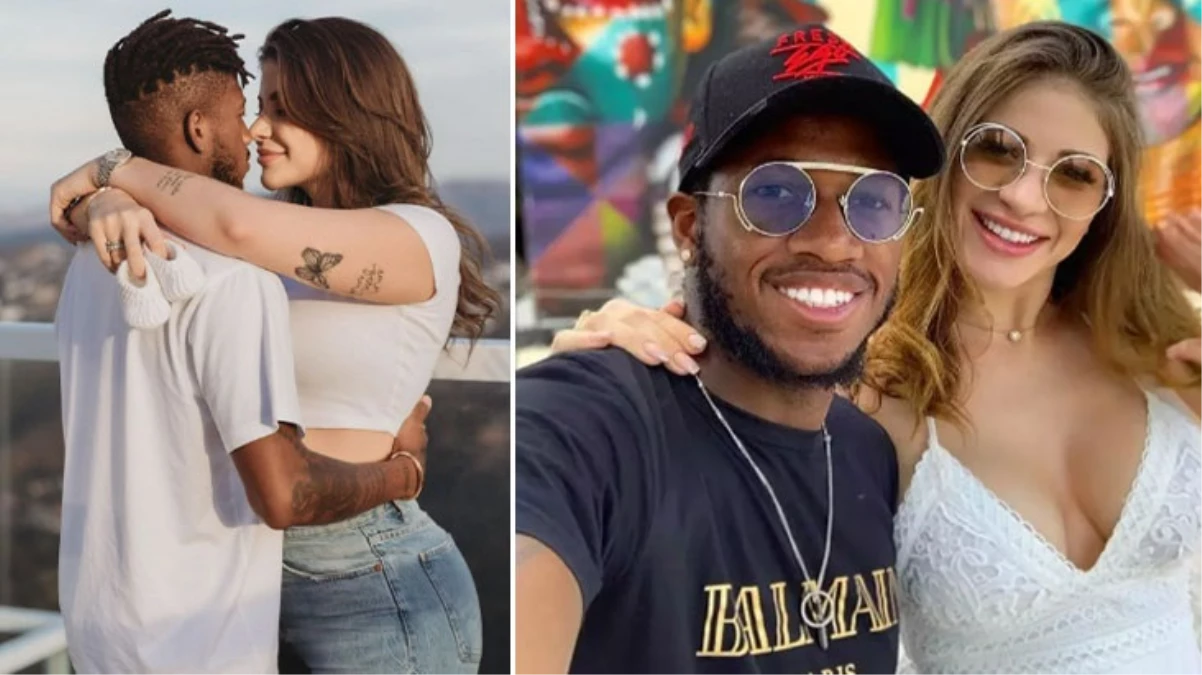 Trabzonspor’a 2 gol atan Fred’in eşinden ”hamsili” paylaşım