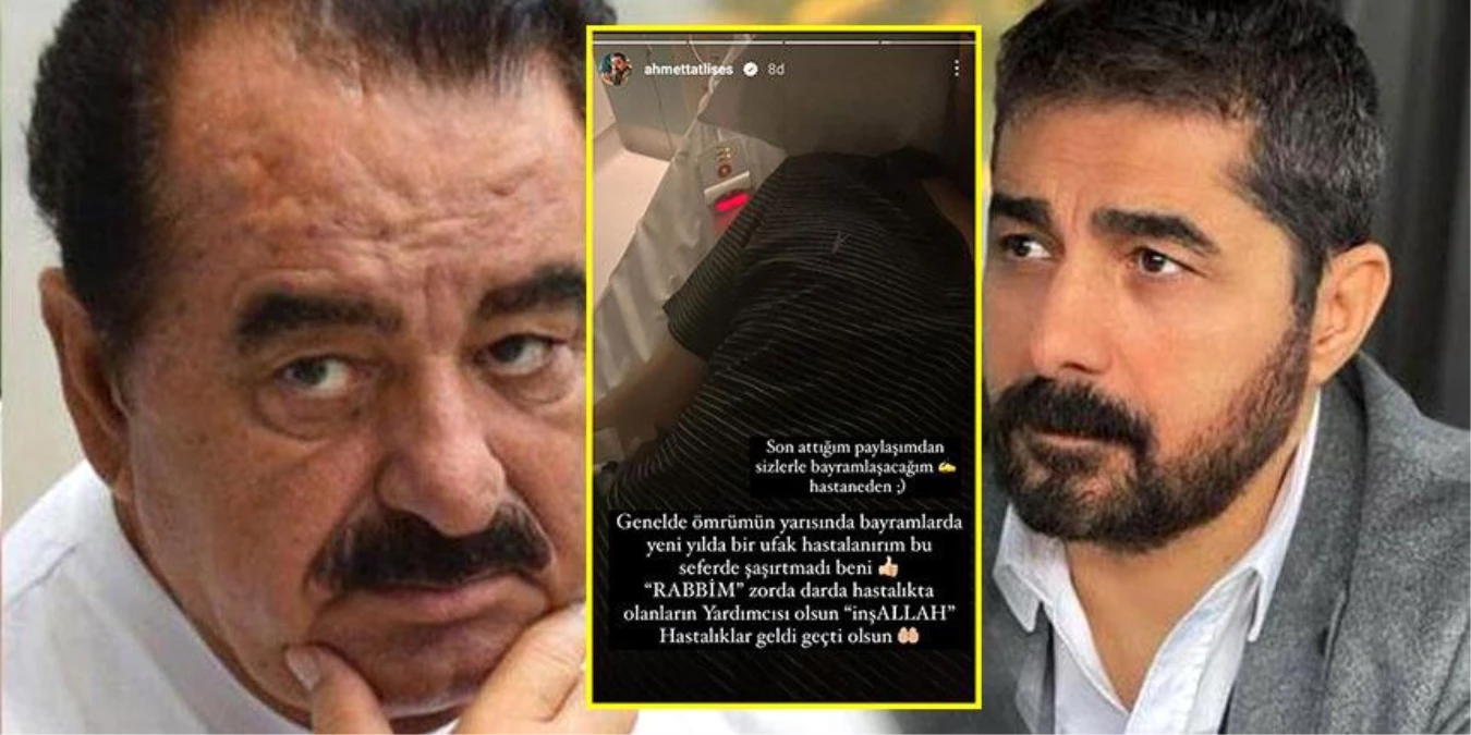 İbrahim Tatlıses’in oğlu Ahmet Tatlıses hastaneye kaldırıldı