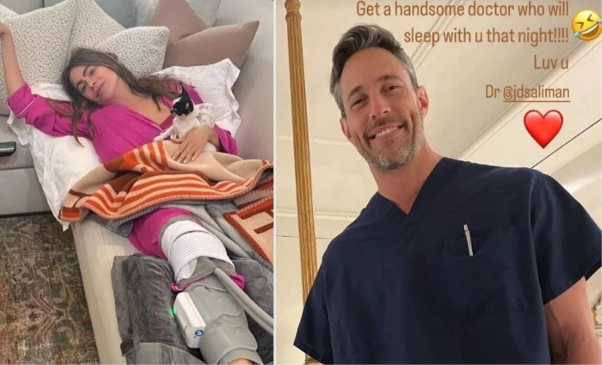 Sofía Vergara, ameliyat olan doktoruna olan sevgisini paylaştı