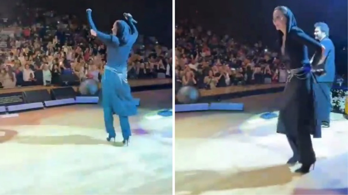 Diyarbakır’da konser veren Sıla, halay performansıyla hayran bıraktı