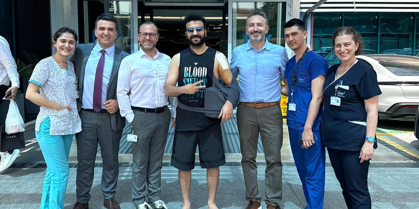 Hasan Can Kaya Sakatlık Sonrası Taburcu Oldu