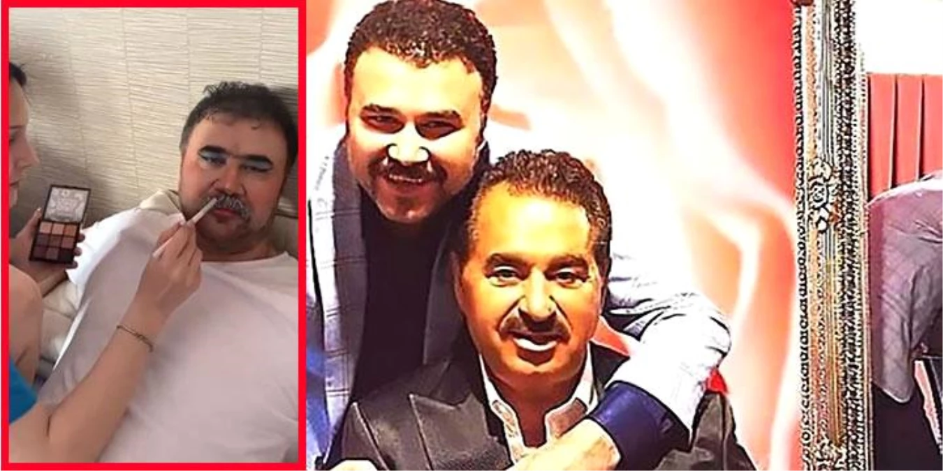 İbrahim Tatlıses’in Kardeşi Hüseyin Tatlı’nın Makyaj Yaptığı Anlar Büyük İlgi Gördü