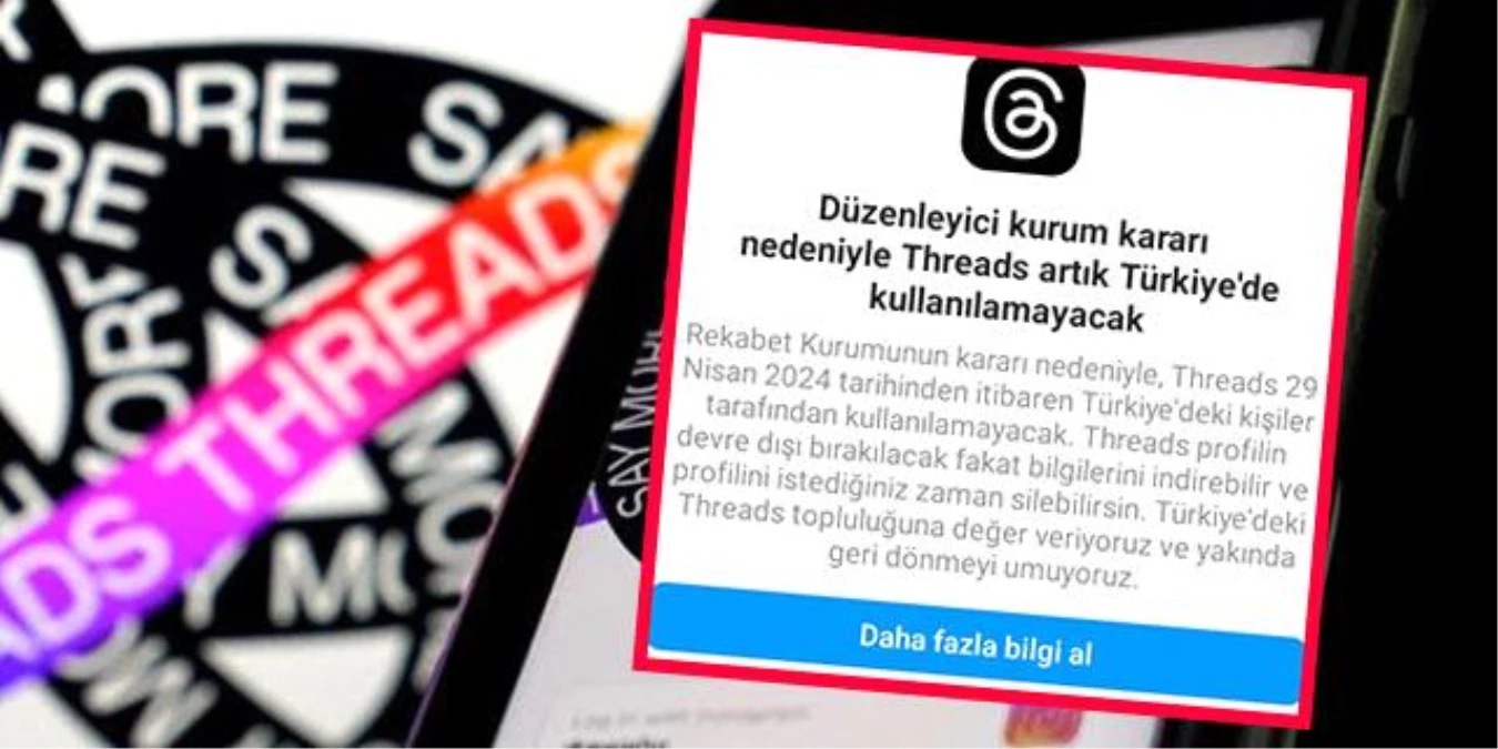 Threads Uygulaması Türkiye’de Kullanılamayacak
