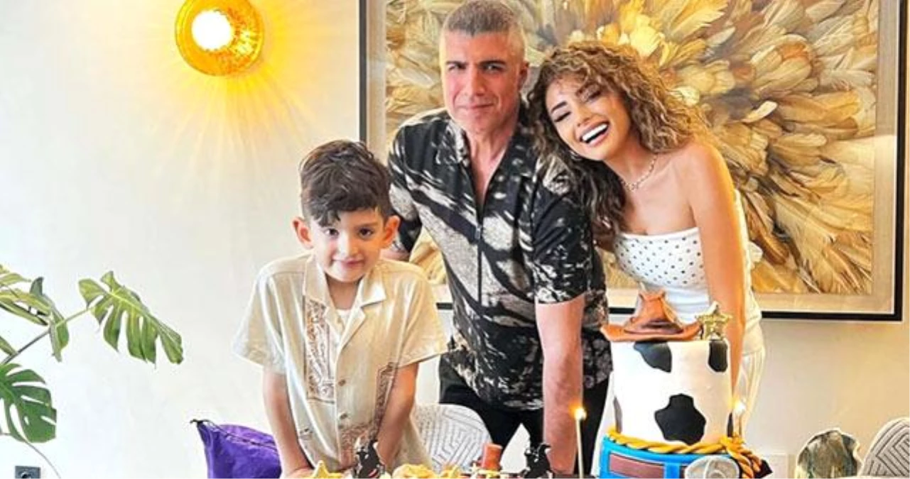 Özcan Deniz, oğlunun doğum gününü kutladı