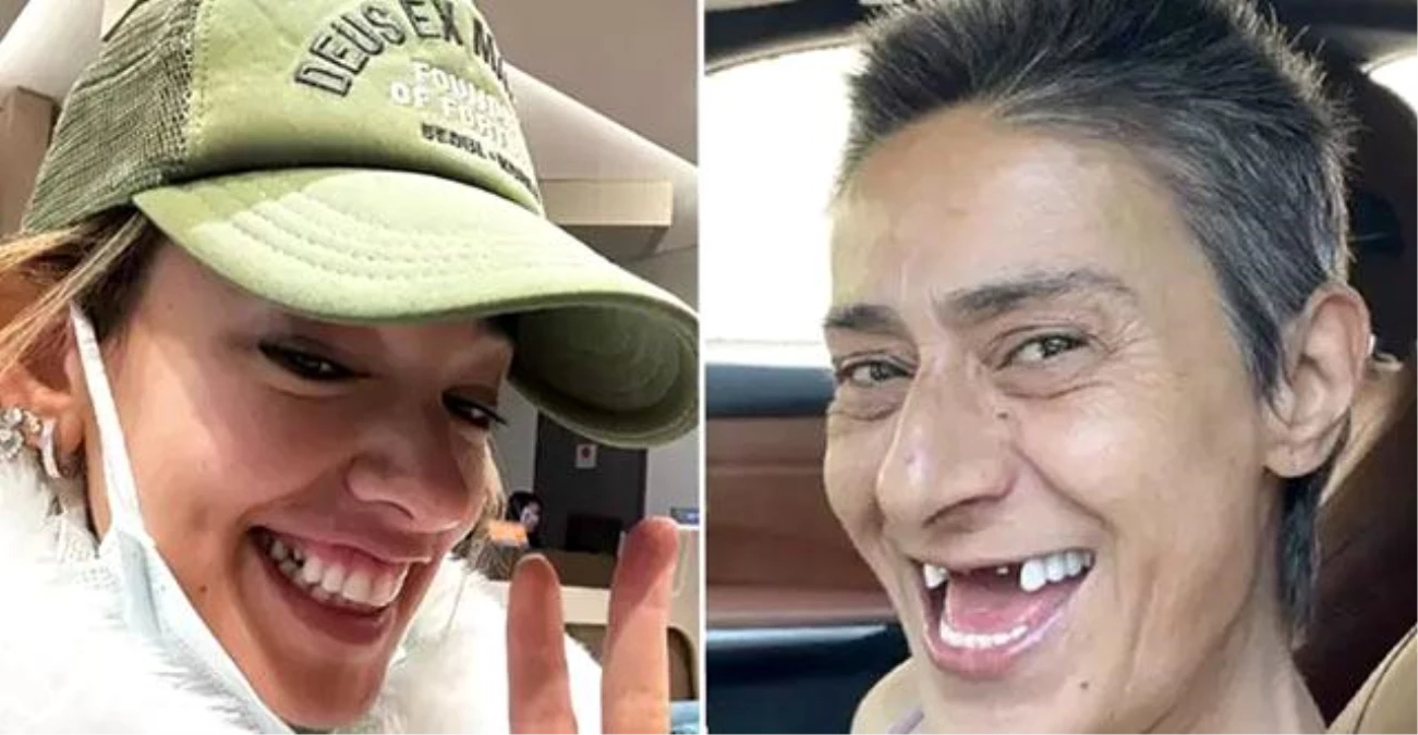 Yıldız Tilbe ve Seda Bakan, implant tedavilerini paylaştı