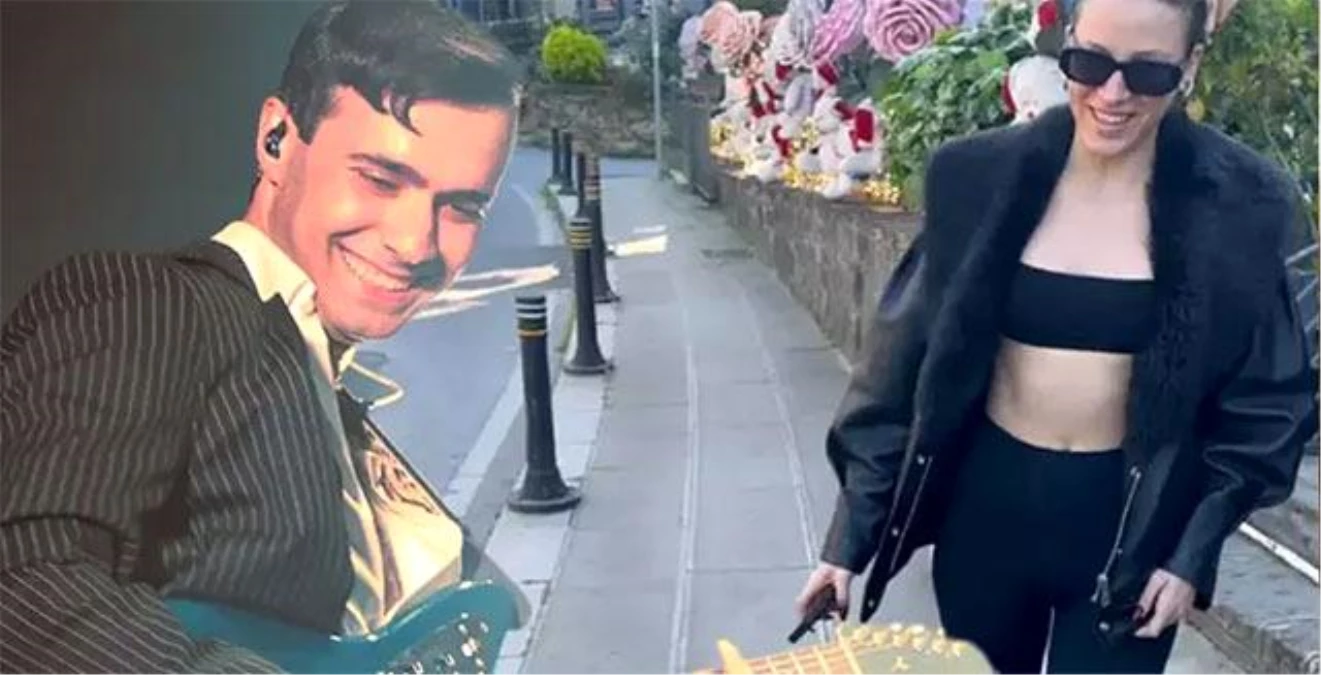 Serenay Sarıkaya ve Mert Demir İstanbul Havaalanı’nda görüntülendi