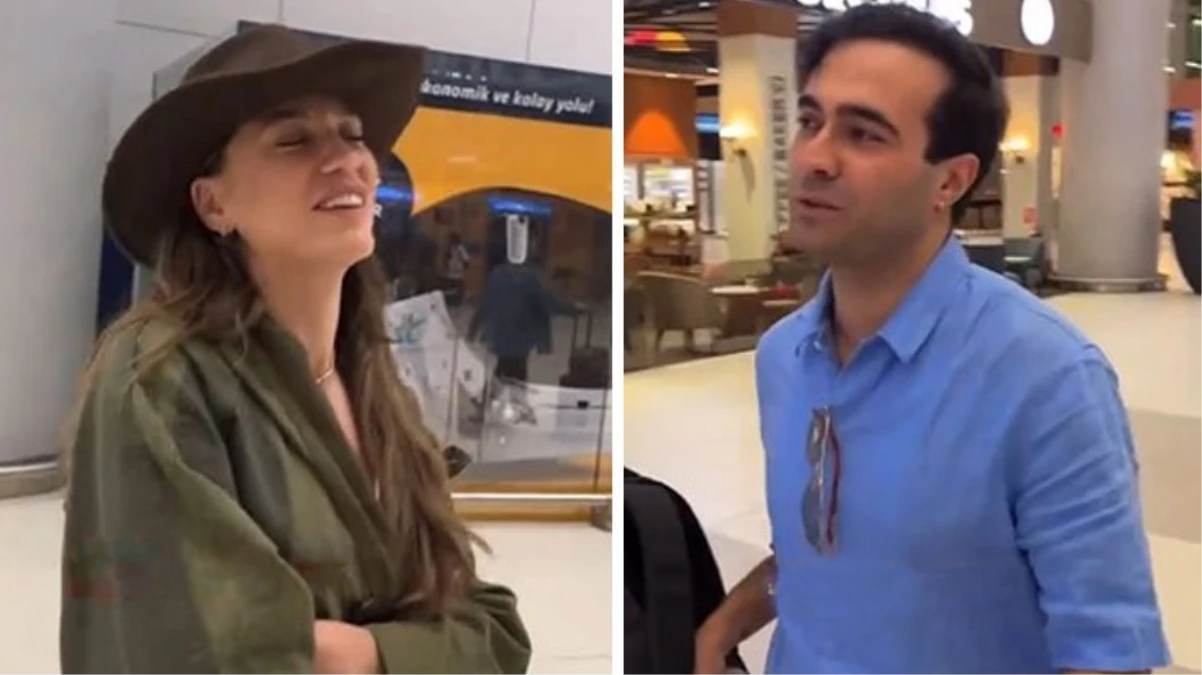 Serenay Sarıkaya ve Mert Demir’in Milano tatili dönüşü görüntülendi