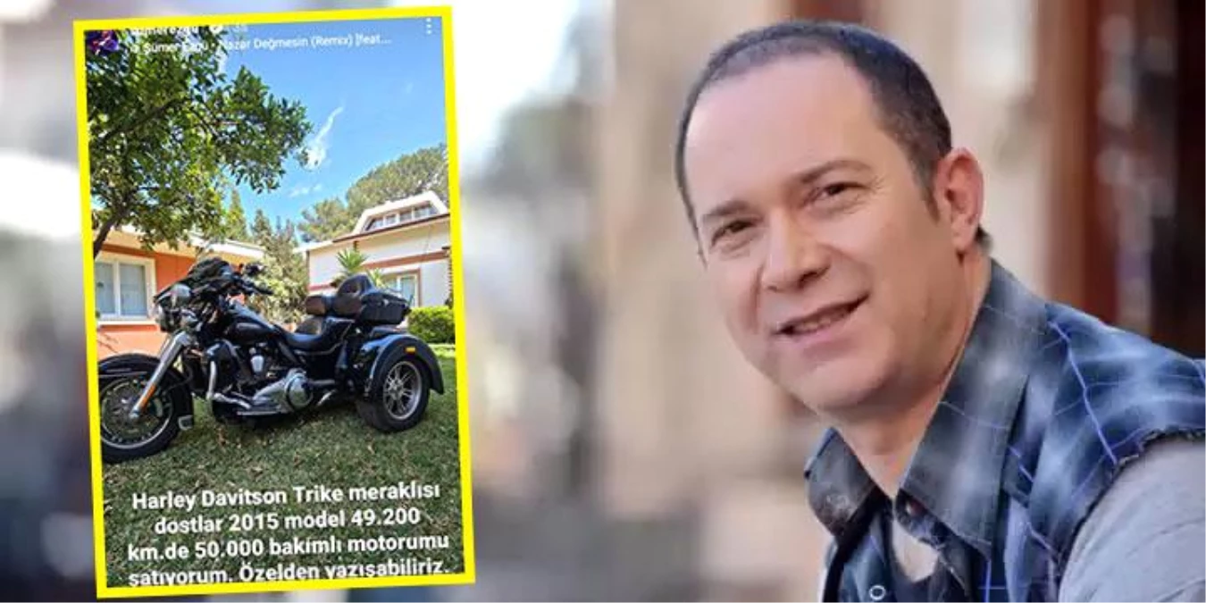 Sümer Ezgü, Ultra Lüks Motosikletini Satışa Çıkardı