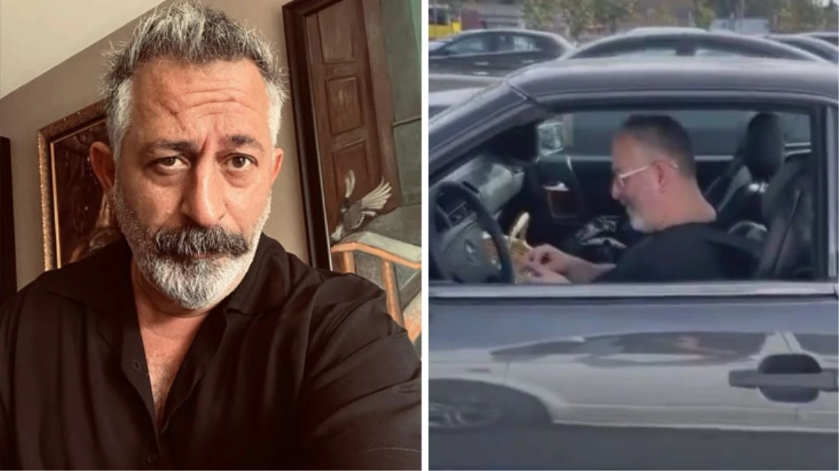 Trafikte görüntülenen Cem Yılmaz “Arabanız güzelmiş ne iş yapıyorsunuz” sorusuna sessiz kalamadı