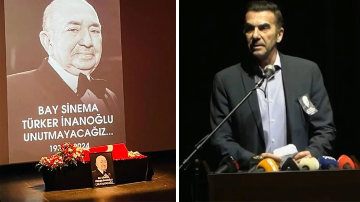 Türker İnanoğlu için tören düzenleniyor! İlker İnanoğlu konuşmakta güçlük çekti