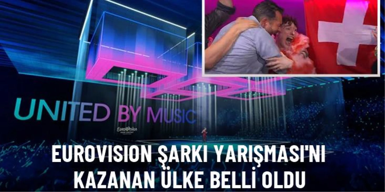 İsviçreli Nemo Eurovision Şarkı Yarışması’nda birinci oldu